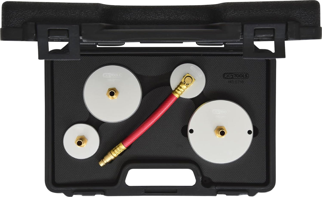 KS Tools 160.0710 Universal-Adaptersatz zur Bremsentlüftung, 4-tlg.