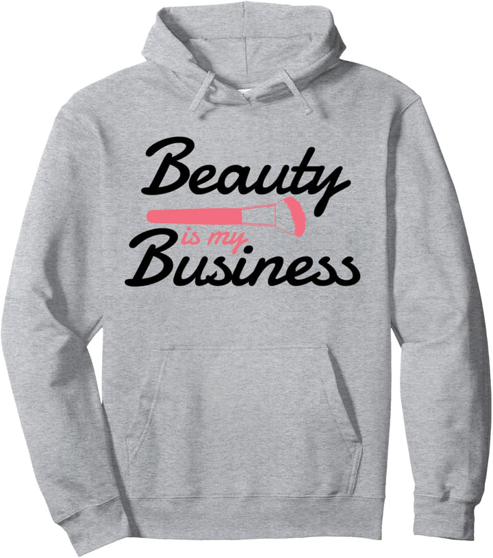 Makeup Artist Make Up Junkie Kosmetik Stylistin Geschenk Pullover Hoodie