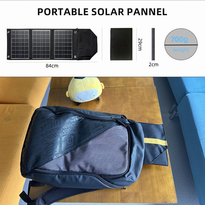 Solar Ladegerät 30W tragbares wasserdicht, IP67 faltbares Solarpanel mit USB-A nschluss, kompatibel