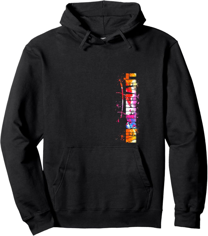 Leverkusen Schriftzug - Aquarell Leverkusen Pullover Hoodie