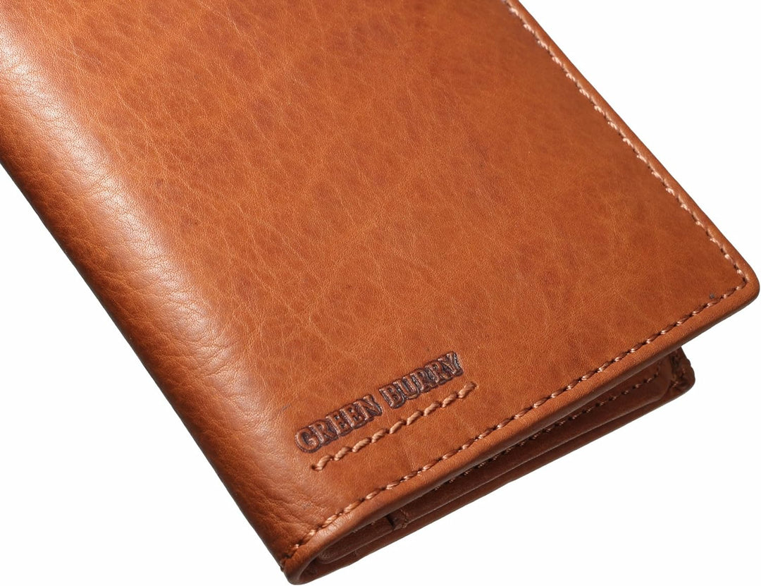 Greenburry Oily Tumbled Geldbörse Leder 9 cm