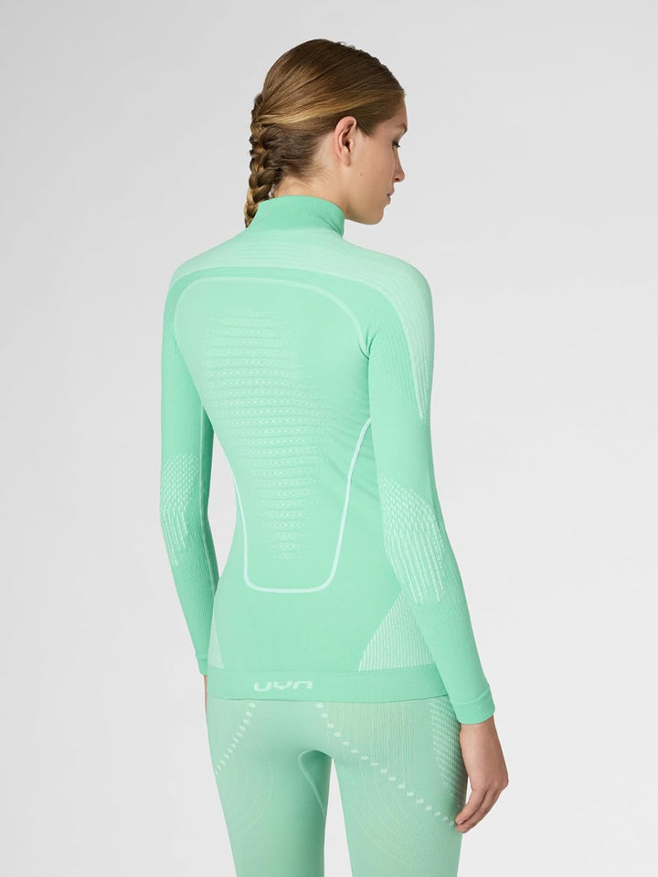 UYN Damen Evolutyon Langarmshirt (1er Pack) M Light Green/White/White, M Light Green/White/White