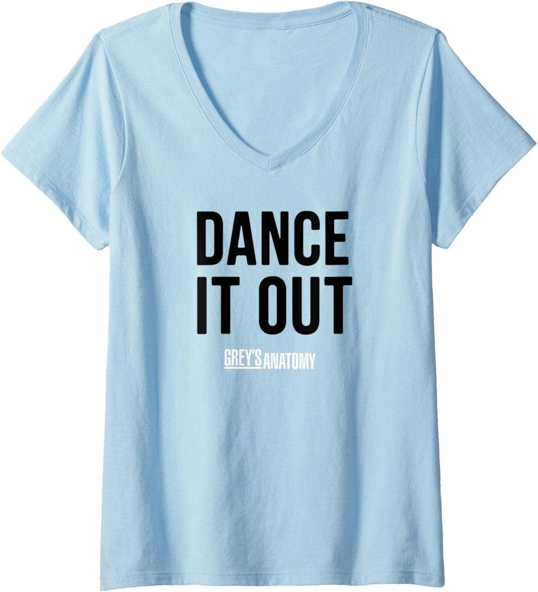 Grey's Anatomy Tanz Es Raus T-Shirt mit V-Ausschnitt