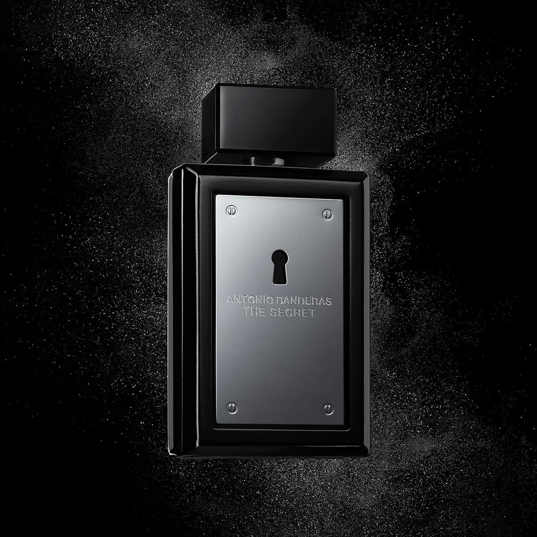 Antonio Banderas Perfumes - The Secret - Eau de Toilette Spray für Herren, Fruchtiger Lederduft - 20