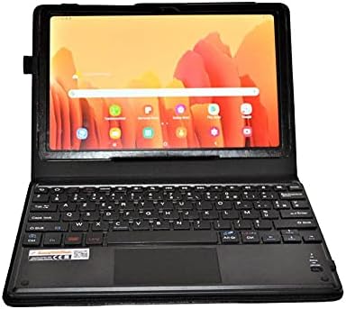 MQ21 für Galaxy Tab A7 10.4 - FRANZÖSISCHES LAYOUT - Bluetooth Tastatur Tasche mit Touchpad für Sams