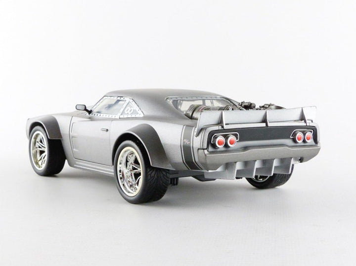 JADA TOYS JADA98291 DOM'S ICE DODGE CHARGER R/T FAST & FURIOUS GREY 1:24 MODEL