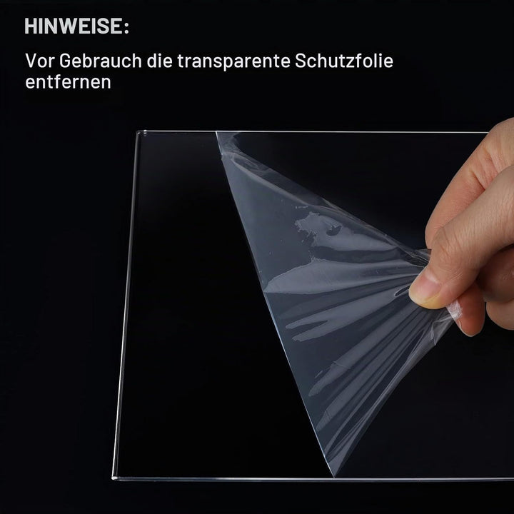 lalago 6 stück Tischaufsteller A5, Acryl Menükartenhalter Postkartenständer, Speisekarte Aufsteller
