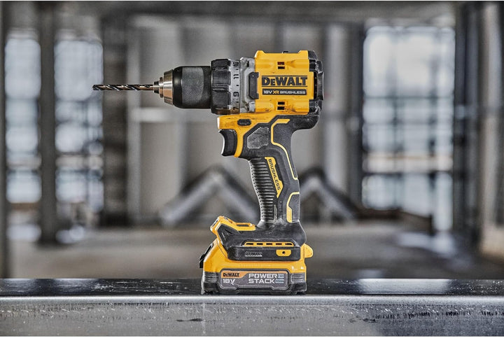 Dewalt 18 Volt 2-Gang Akku Bohrschrauber DCD800NT (kraftvolles 2-Gang Vollmetall-Getriebe, bürstenlo