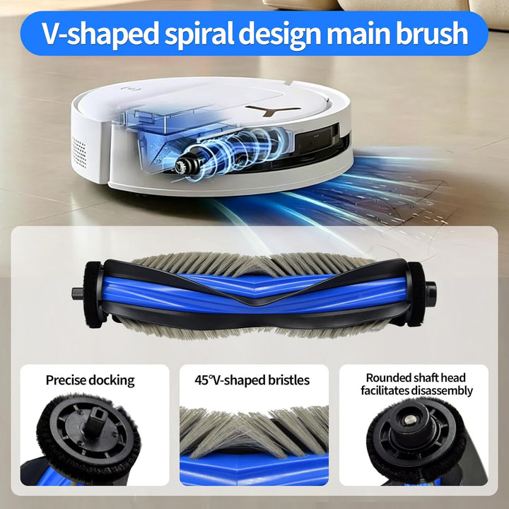 Hauptbürste für Ecovacs Deebot T80 Staubsauger Rollenbürste Ersatzteil (1), 1