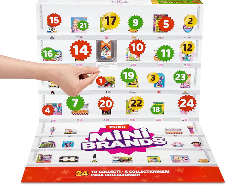 Mini Brands Retro Grocery, Foodie, and Toy Adventskalender