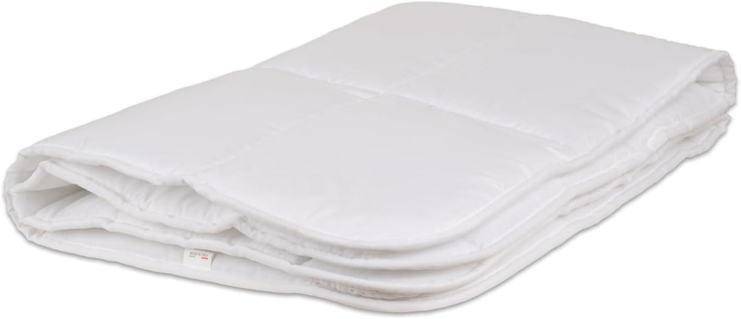 FlyIdeas Decke für Babybett Set 80x80 zm + Kopfkissen 35x40 cm, Baby Babybetten Set Ganzjahresbettde