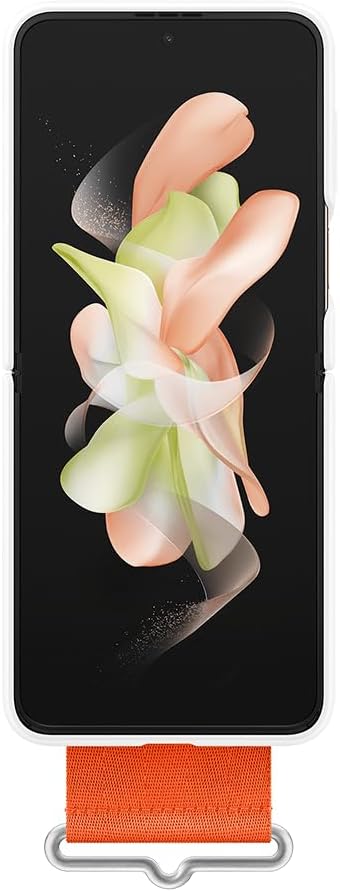 Samsung Silicone Cover mit Strap EF-GF721 für das Galaxy Z Flip4 | Smartphone Cover, Handy-Hülle, Si