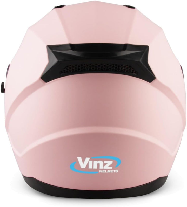 VINZ Kennet Integralhelm mit Sonnenblende | Motorrad Helm Vollvisierhelm Mopedhelm | Motorradhelm Fu