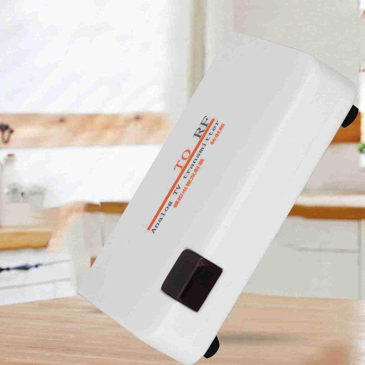 ASHATA HDMI zu Koax HF-Wandler Modulator für TV, HDMI zu HF Koaxial Wandler Adapter Box mit Fernbedi