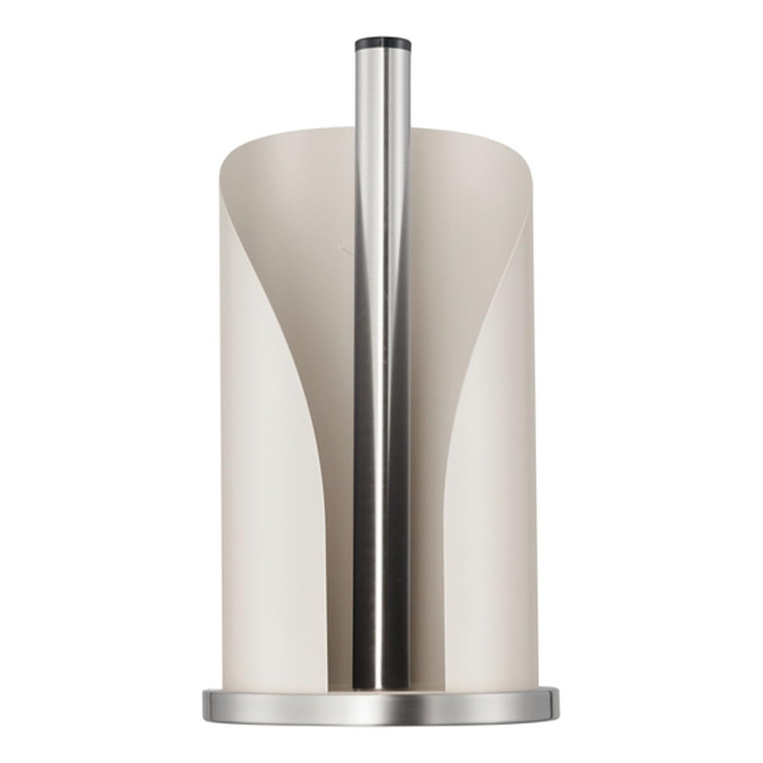 Wesco Papierrollenhalter in der Farbe sand matt aus Edelstahl und farbig lackiertem Stahlblech, stan