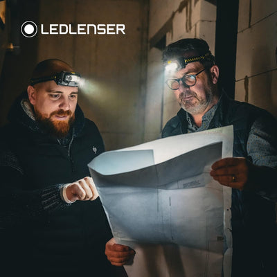 Ledlenser HF8R Work Stirnlampe Led wiederaufladbar | LED Kopflampe 1600 Lumen | Adventure Headlights