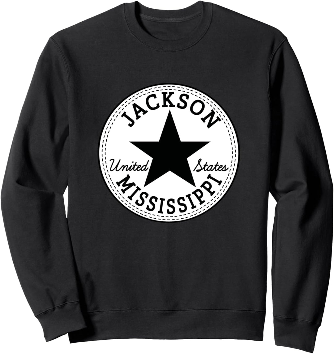Jackson Mississippi USA Vereinigte Staaten Skater Touristen Sweatshirt