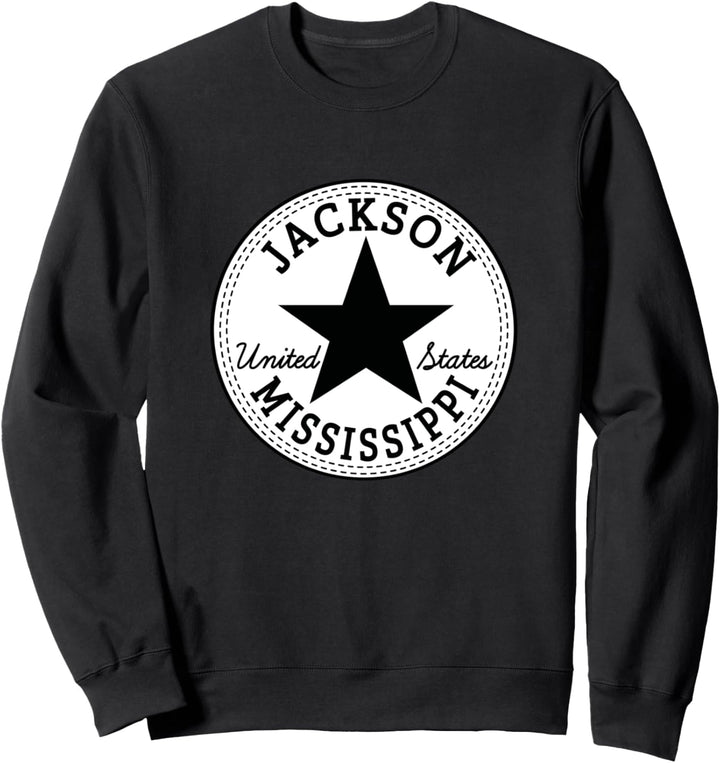 Jackson Mississippi USA Vereinigte Staaten Skater Touristen Sweatshirt