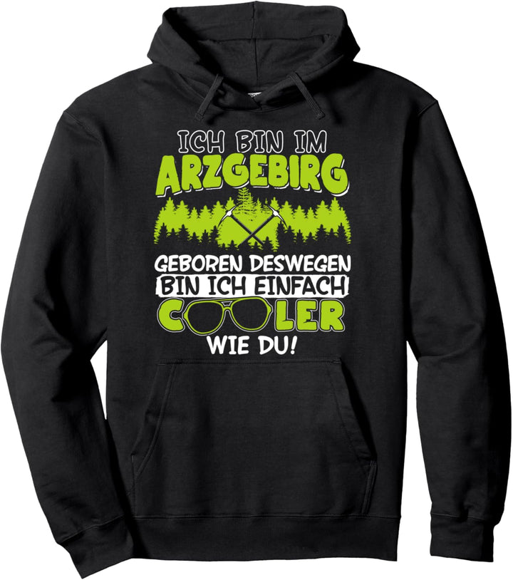 Geborgen Im Erzgebirge Wandern | Sachsen Arzgebirg Geschenk Pullover Hoodie