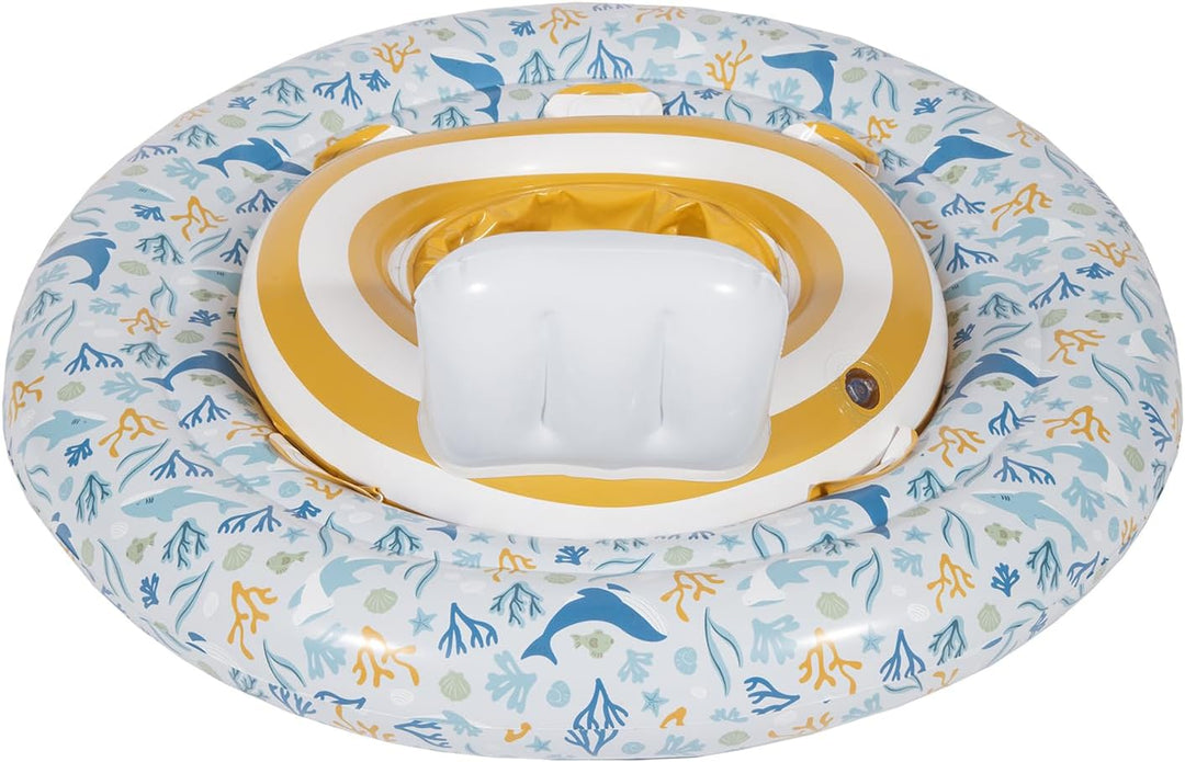Little Dutch 2012847 Schwimmring/Schwimmsitz für Babys - Ocean Dreams blau