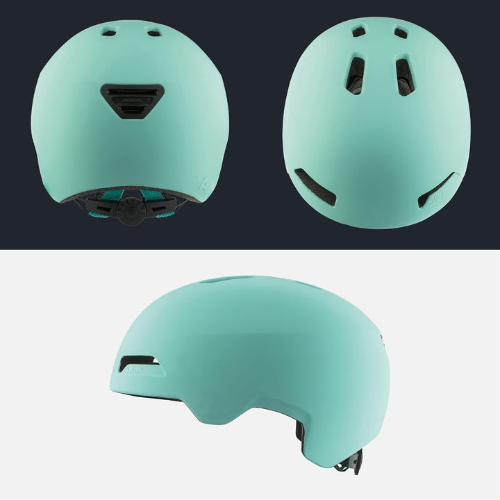 ALPINA HAARLEM - Robuster, Individuell Anpassbarer & Leichter Urban Fahrradhelm Für Erwachsene turqo