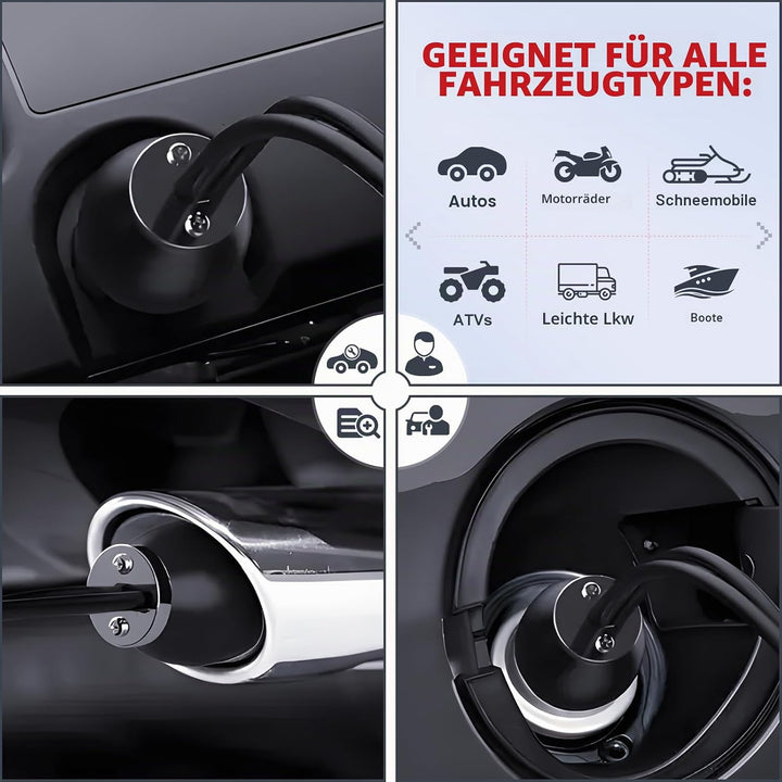 GODIAG Universal Easy Intake Adapter, Automotive Smoke Machine Bladder für Intake Smoke Tester EVAP