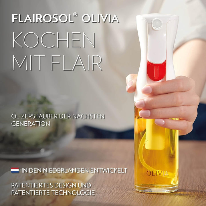 FLAIROSOL OLIVIA. Der originale, kontinuierliches Spray mit Portionskontrolle, vertrauen von profess