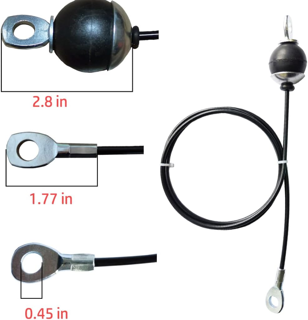 Ersatzkabel für Fitness-Studio B-Kabel + Ball 2M/(79in）, B-Kabel + Ball 2M/(79in）