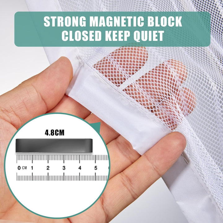 Fliegengitter Balkontür 100x220, JOY2SEE Fliegengitter tür Weiss, Schutz für Ihre Familie 100x220cm