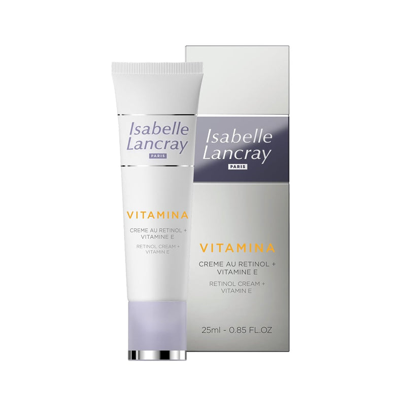 Isabelle Lancray Vitamina Creme Retinol Vitamine E - Anti-Age-Pflege für beanspruchte Haut, (1 x 25