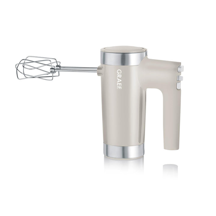 Graef Handmixer HM508 | 600 Watt | 7 Geschwindigkeitsstufen Turbo-Taste