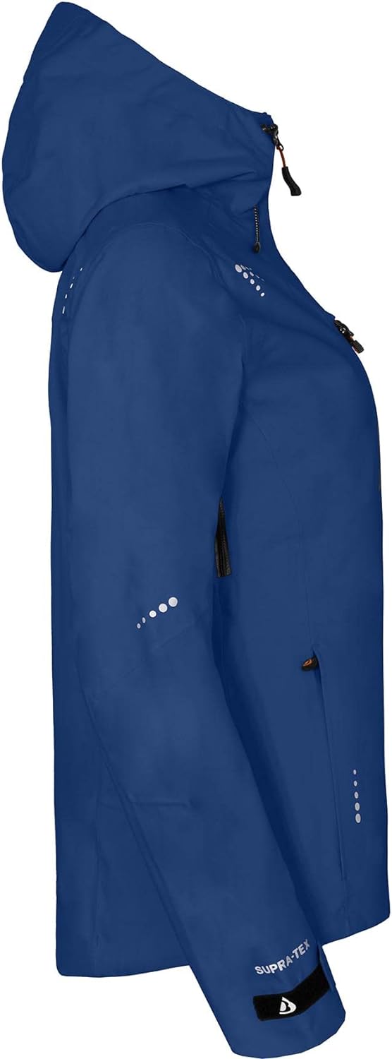 Bergson LEKNES | Damen Regenjacke, recycelt, Netzfutter, 20000 mm Wassersäule - recycelt, Netzfutter