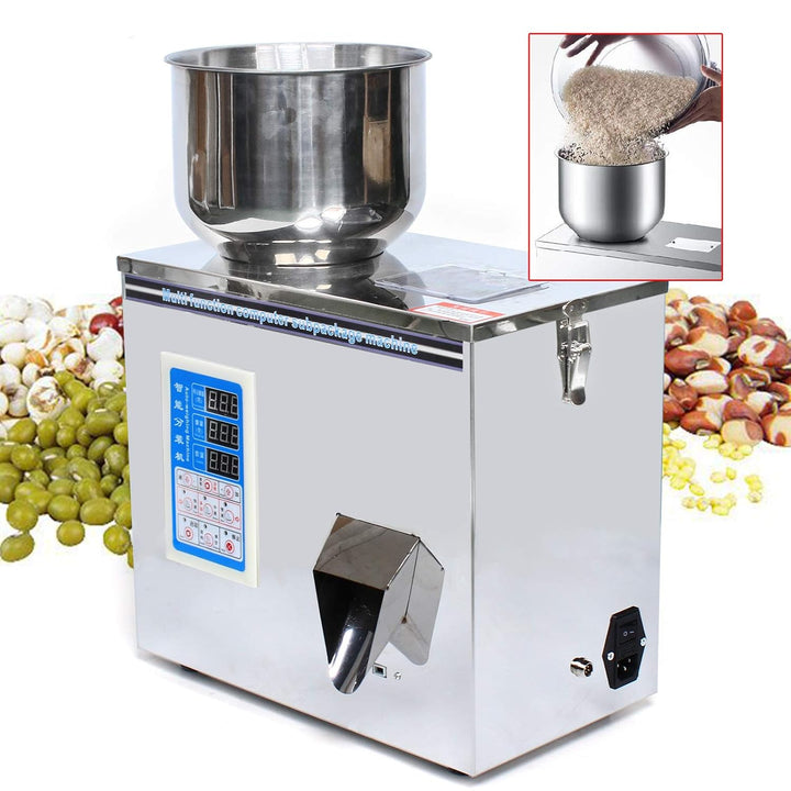Automatische Abfüllmaschine, 180W Abfüllmaschine Pulver Einstellbares Packgewicht und Geschwindigkei