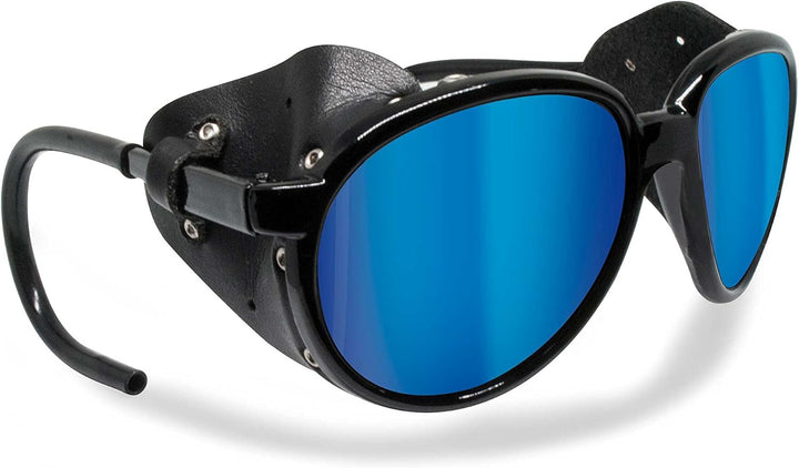 BERTONI Polarisierte Bergbrille Gletscherbrille Bergsteigerbrille Skibrille Trekking mod. Cortina So