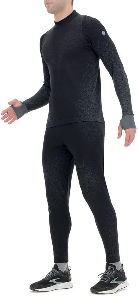 UYN Herren Running Exceleration Sweatshirt (1er Pack) L Black/Cloud, L Black/Cloud