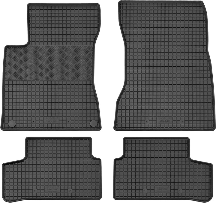 Passgenaue Kofferraumwanne und Gummifussmatten geeignet für Mercedes GLA ab 2014 + Gurtschoner