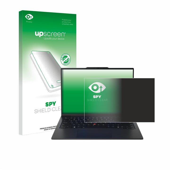 upscreen Anti-Spy Blickschutzfolie für Lenovo ThinkPad X1 Carbon Gen 12 14" Made in Germany, Privacy