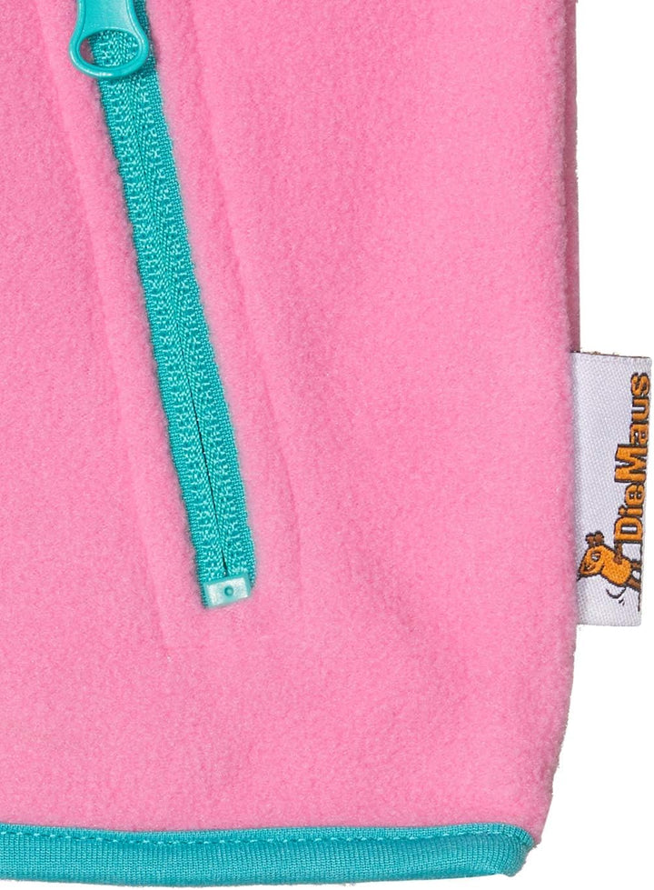Playshoes Unisex Kinder Fleece Weste Outdoor-Oberteil 98 Pink die Maus, 98 Pink die Maus