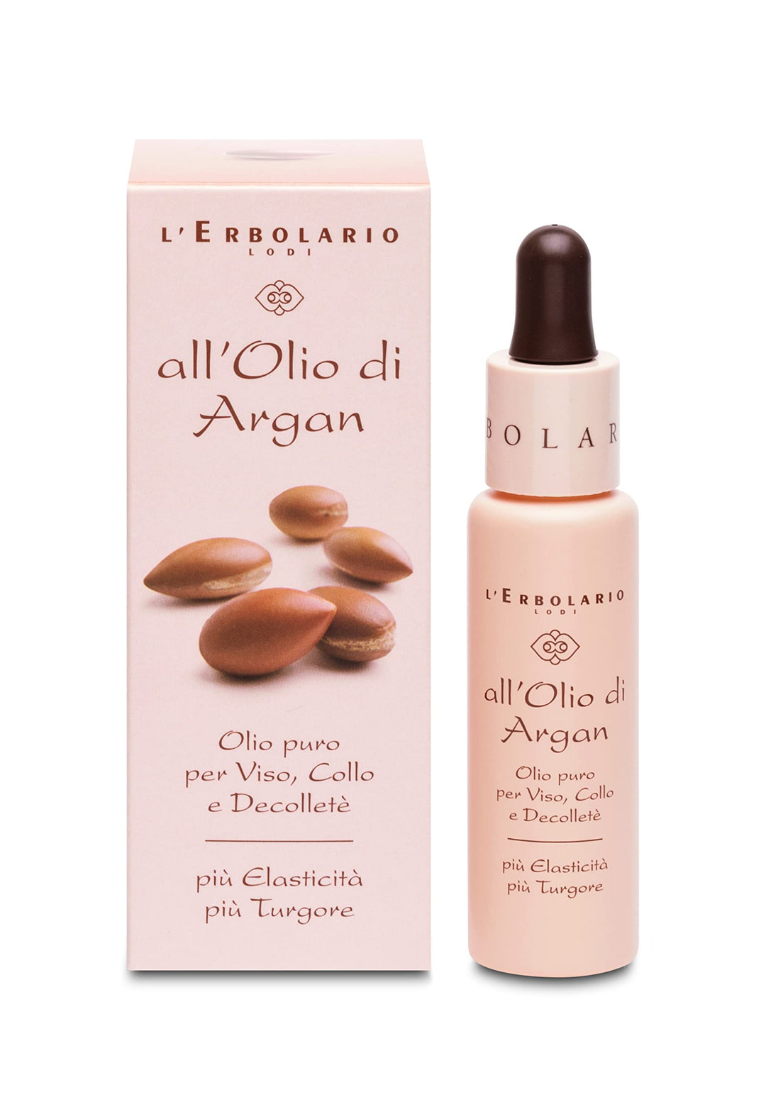 L'Erbolario Arganöl (Rein) für Gesicht, Hals und Dekolleté, 1er Pack (1 x 28 ml)