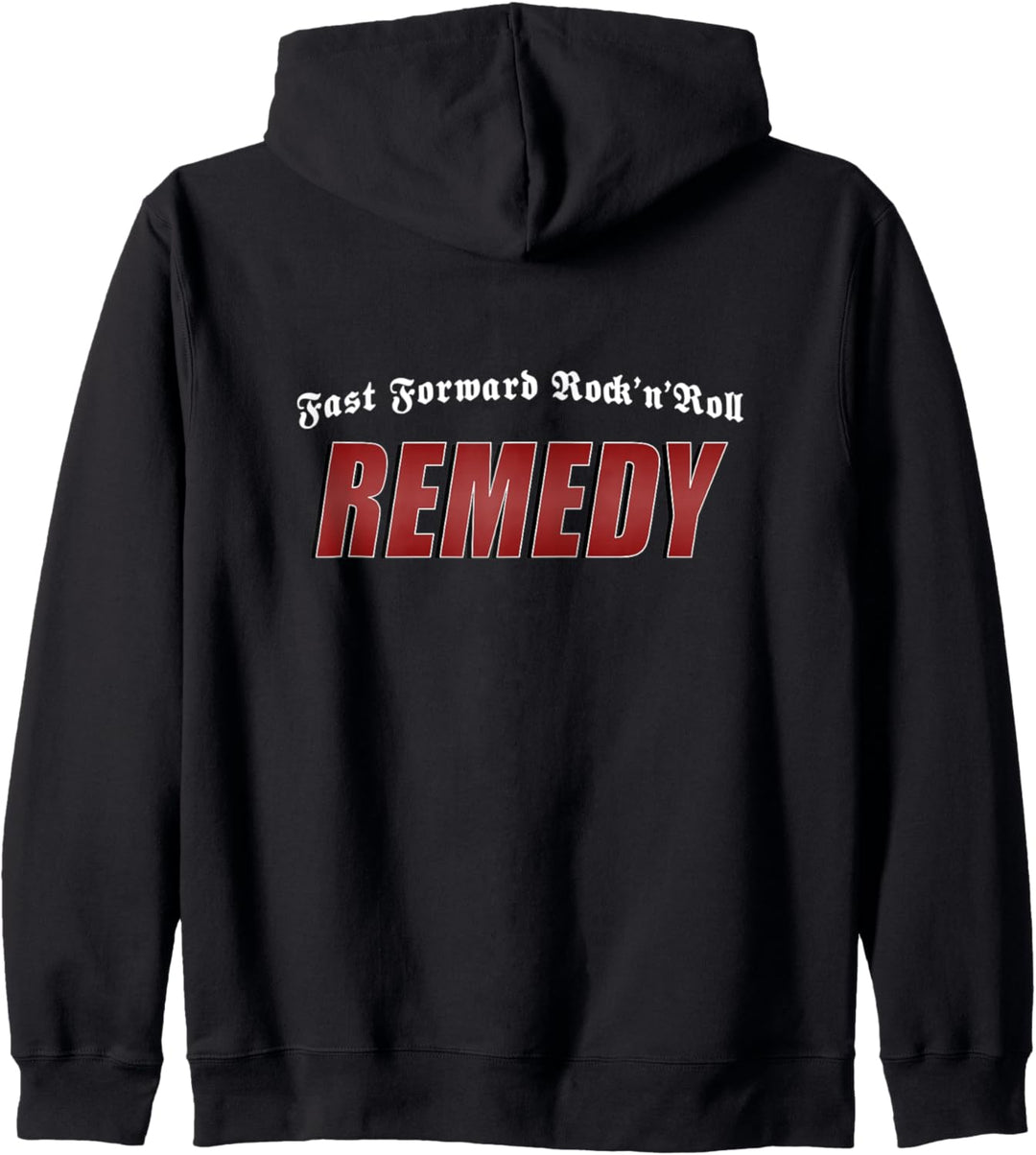 Remedy / Fast Forward Rock'n'Roll / Beidseitig bedruckt Kapuzenjacke