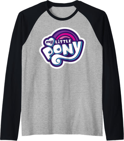 My Little Pony: Friendship Is Magic Classic Retro Logo Raglan