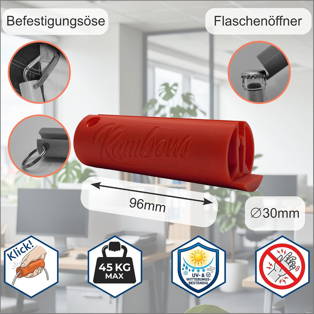Nie wieder schmerzende Hände beim Eimertragen - Tragehilfe für Eimer mit Metallbügel – ergonomischer