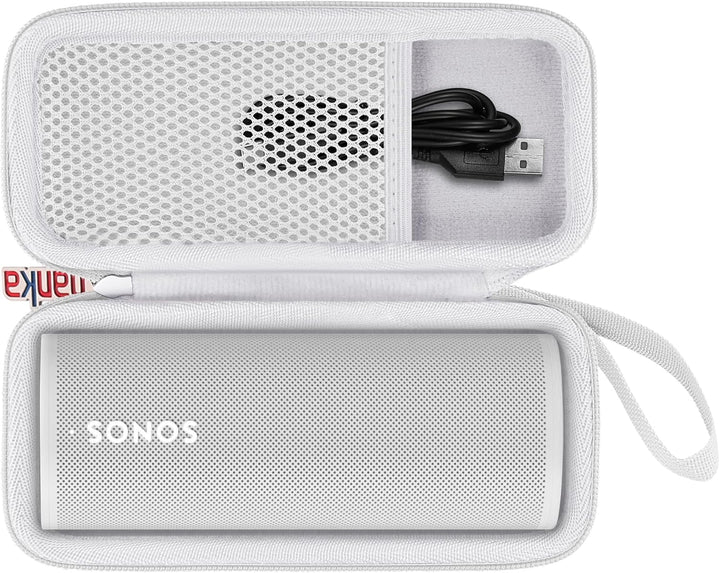 Khanka Hartschalenhülle kompatibel mit Sonos Roam 2 / Sonos Roam/Sonos Roam SL, tragbarer, wasserdic