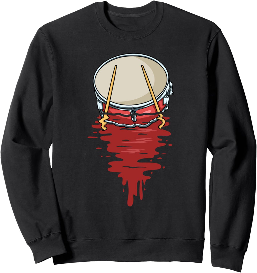 Schlagzeug Männer Schlagzeuger Geschenk Kinder Trommel Sweatshirt