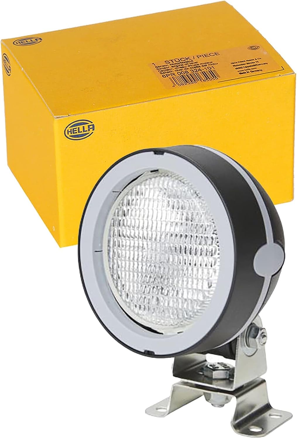 HELLA - Halogen-Arbeitsscheinwerfer - Mega Beam - 12/24V - Anbau/geschraubt - stehend/schwenkbarer M