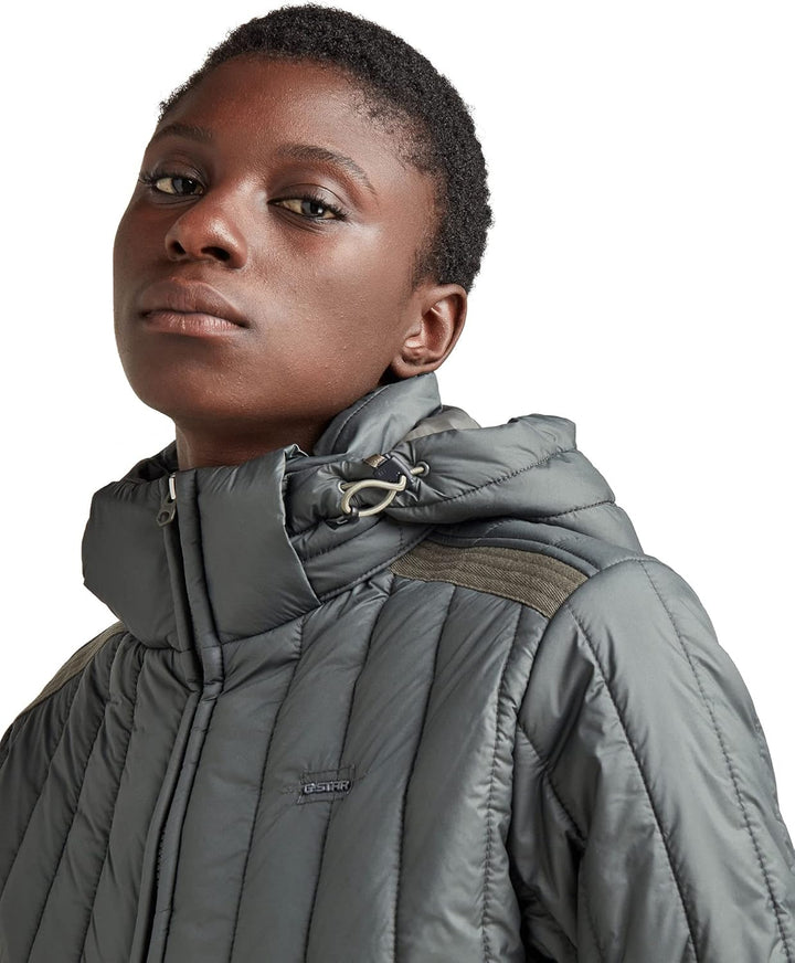 G-STAR Damen Meefic Vertical Quilted Jacket XS Grau (Graphite D20114-b958-996), XS Grau (Graphite D2