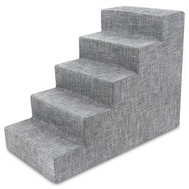 Best Pet Supplies Haustiertreppe mit CertiPUR-US-zertifiziertem Schaumstoff für Hunde und Katzen in