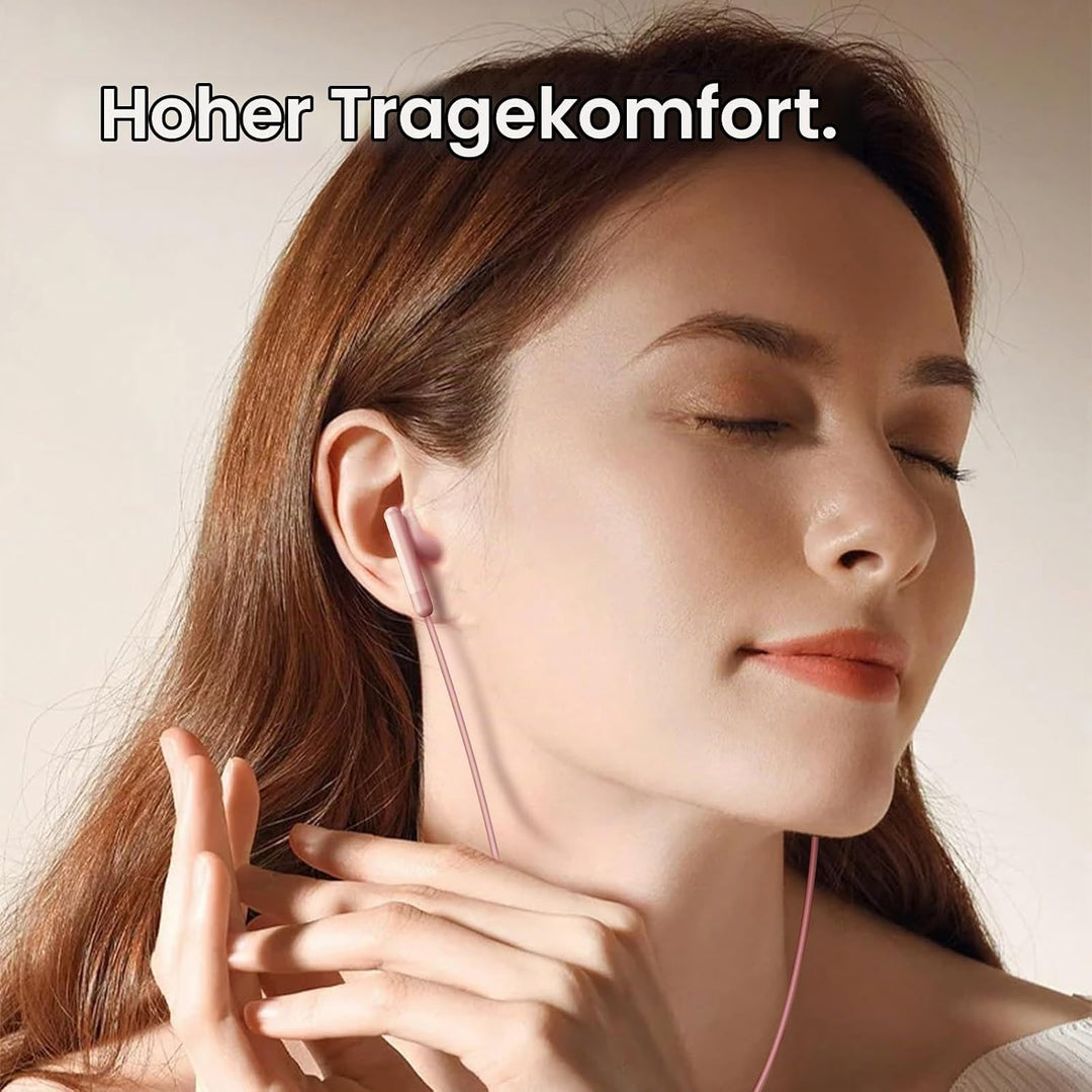USB C Kopfhörer für iPhone 17 Air 16 15 Plus Pro Max iPad Pro In-Ear Kopfhörer mit Kabel USB C, Mikr