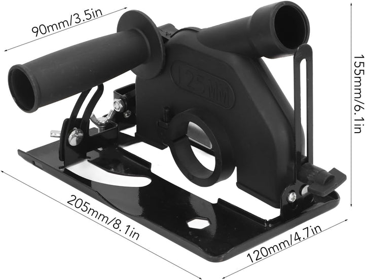 Verstellbare Winkelschleifer Schutzabdeckung für 100 Bis 125 Mm Winkelfräse, Winkelschleifer Halteru