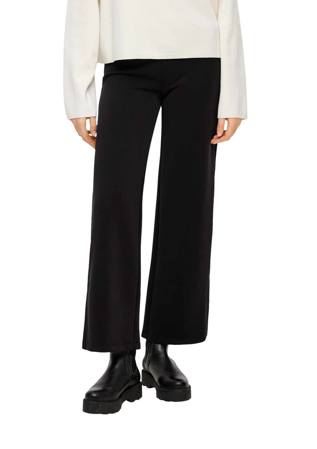 s.Oliver Damen Hose lang, Wide Leg 38 9999, 38 9999